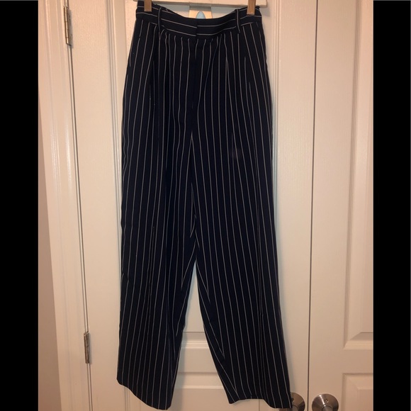 Aritzia Babaton Modesto Pant - Navy/White - 2 - Picture 3 of 4